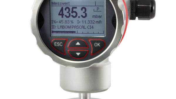 Druckmessumformer PASCAL Ci4 (Typenreihe CI4110) mit Druckmittleranbau (hygenisch) für Relativ- und Absolutdruckmessung.