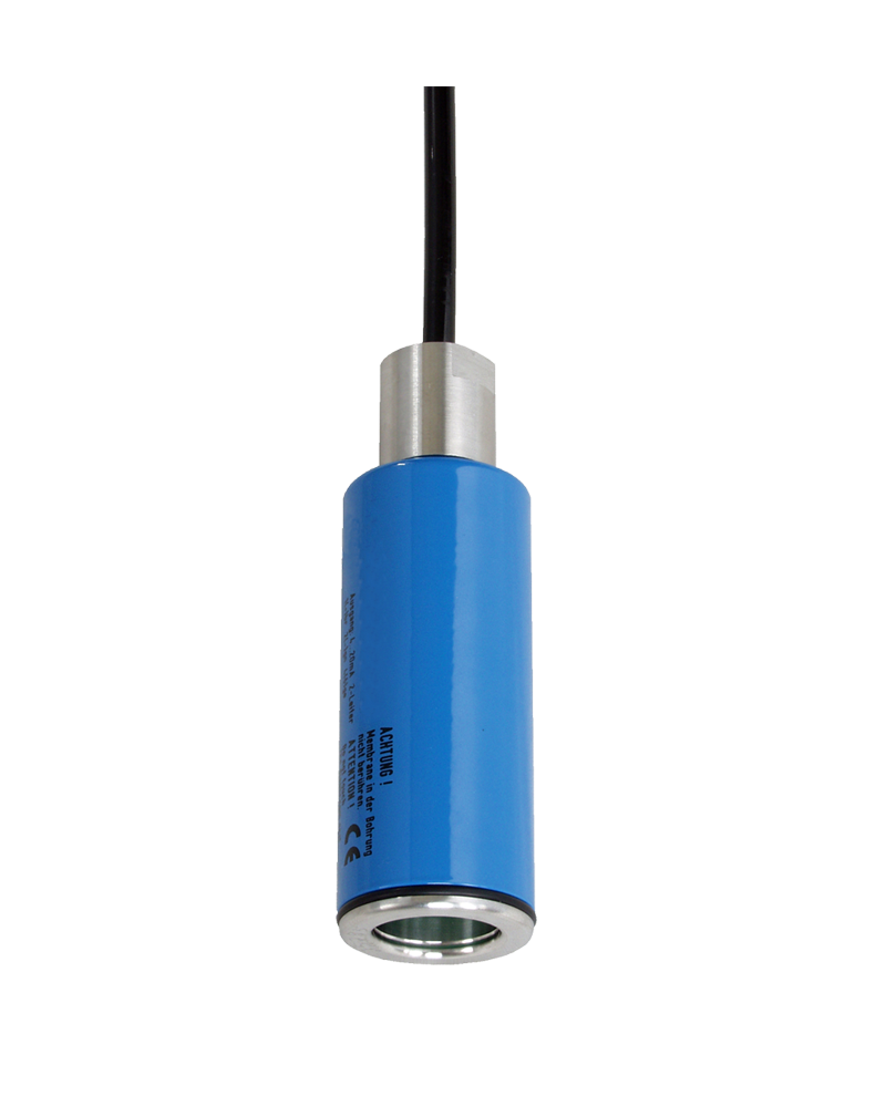 Tauchsonde zur hydrostatischen Füllstandsmessung (Typenreihe CG2010). 