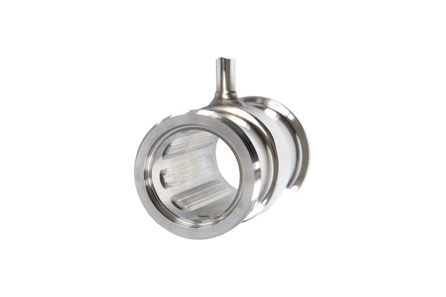 Rohrdruckmittler als Rohrausführung für Sterilverbindungen NEUMO BioConnect (Typenreihe DF6100).